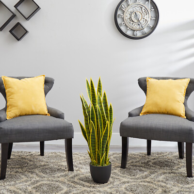 2.5  Sansevieria Snake Artificial Plant Home Decor. Retail $104