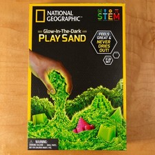Glow-In-The-Dark PLAY SAND - National Geographic Educational Toy STEM