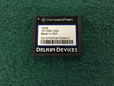 Delkin Devices 16GB  Compact Flash (Formatted)