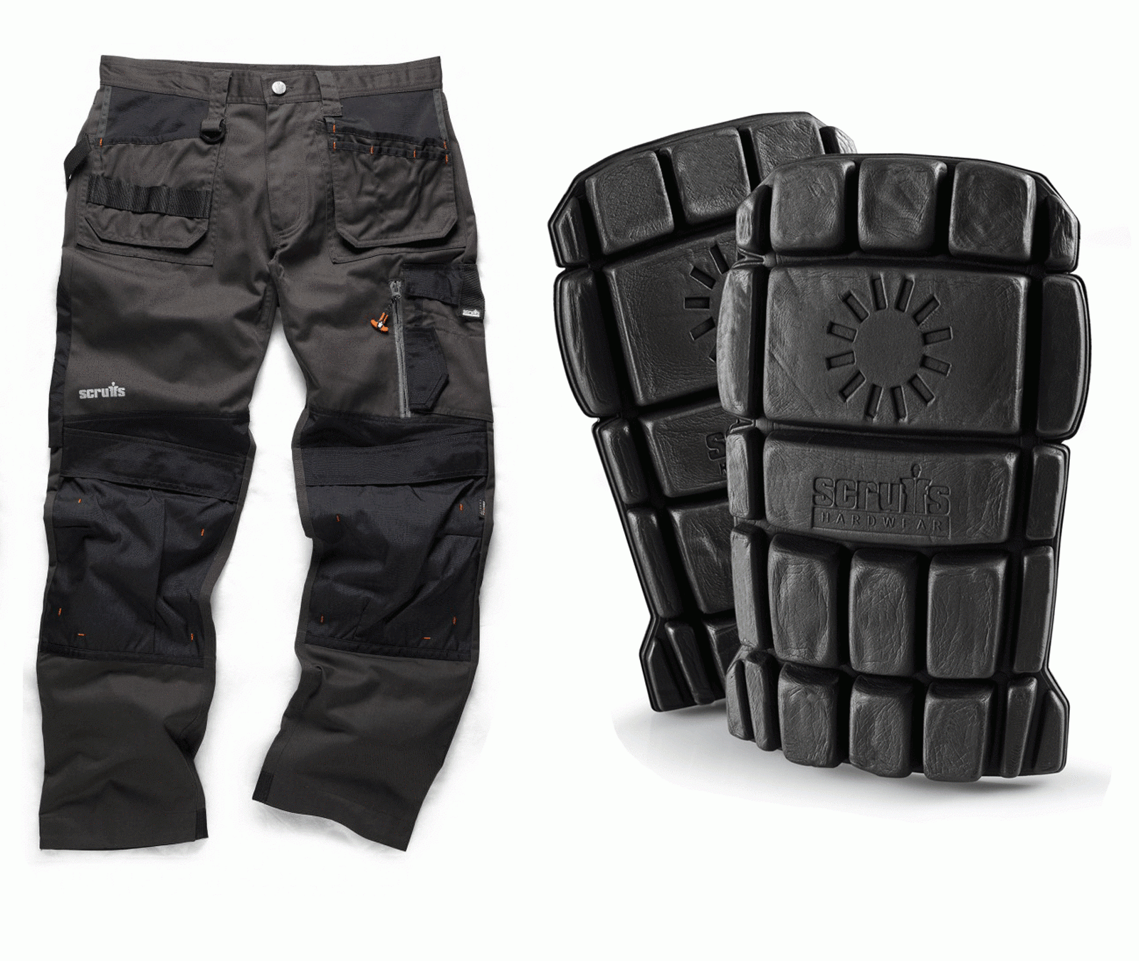 Scruffs T54781 Pro Flex Holster Trousers Graphite 32S #48 Scruffs T54781 Pro Flex Holster Trousers Graphite 32S
