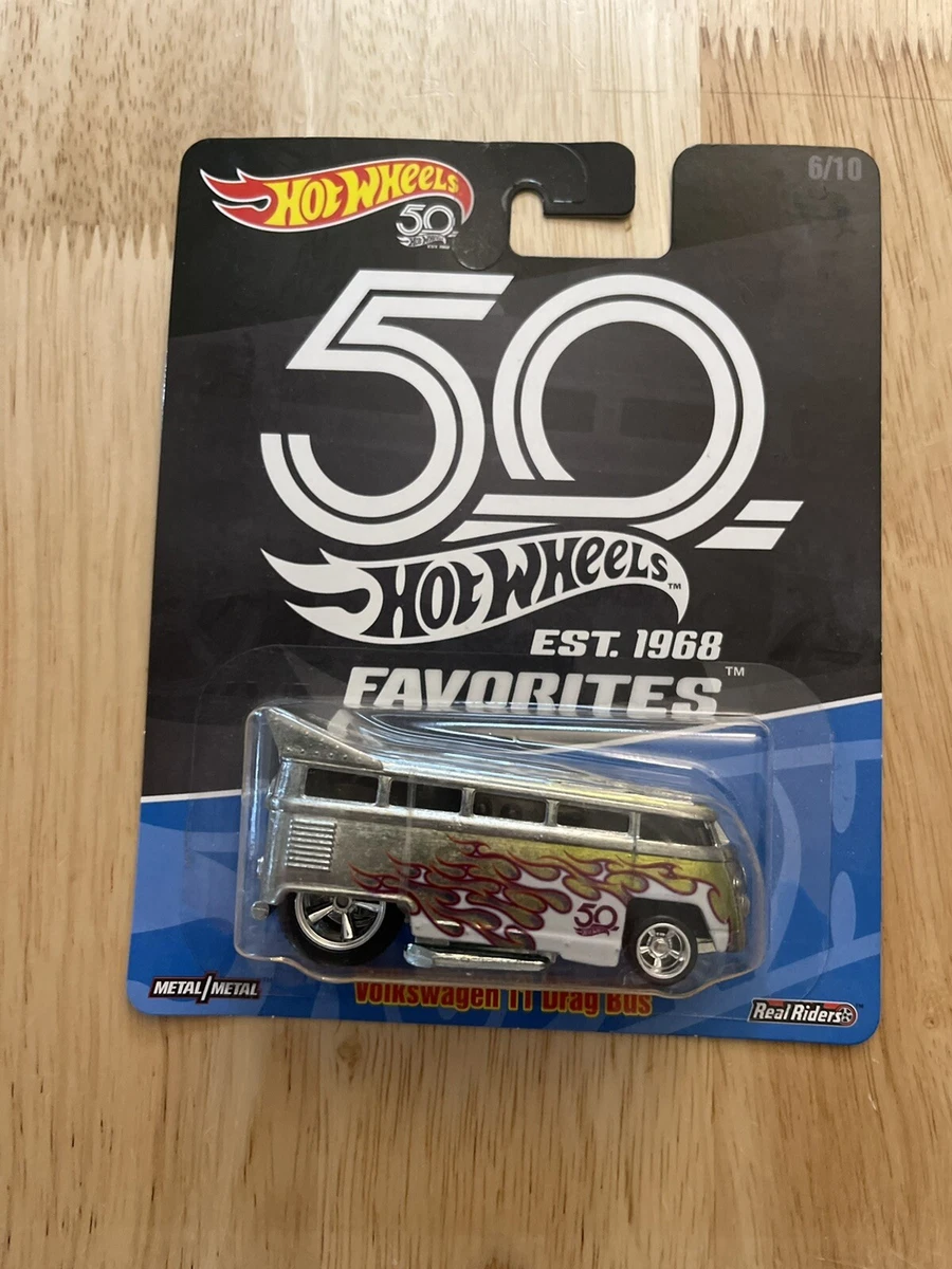 Hot wheels t1 drag bus sale 50th anniversary