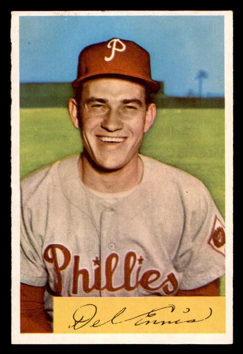 Del Ennis trading card