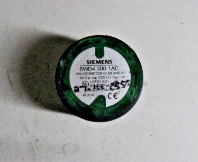 Modulo Luce Costante Verde Siemens Sirio 8WD4 400-1AC - Colonna Segnalazione