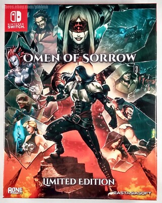 Omen of Sorrow LIMITED EDITION New NINTENDO SWITCH Game