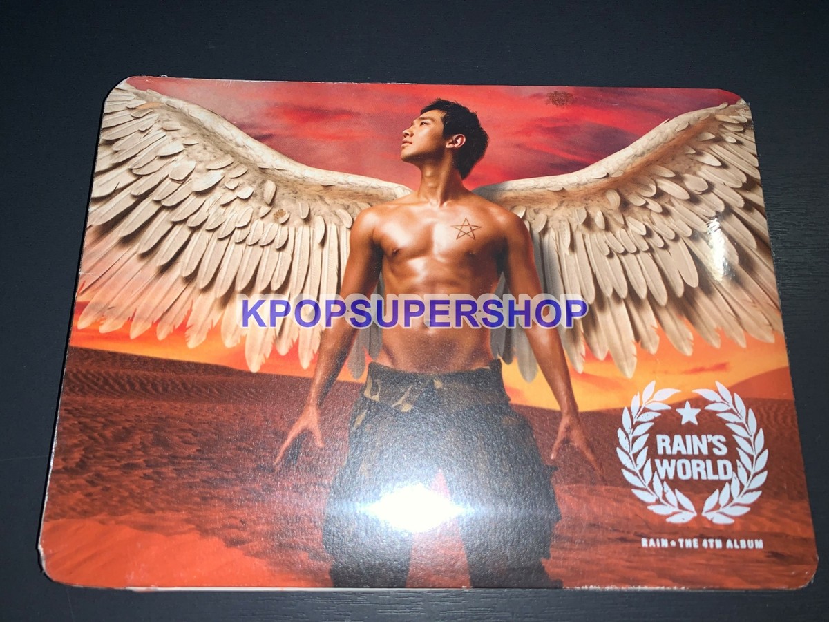 Rain 4th Album Rain's World CD Photobook New Sealed Rare OOP Jung