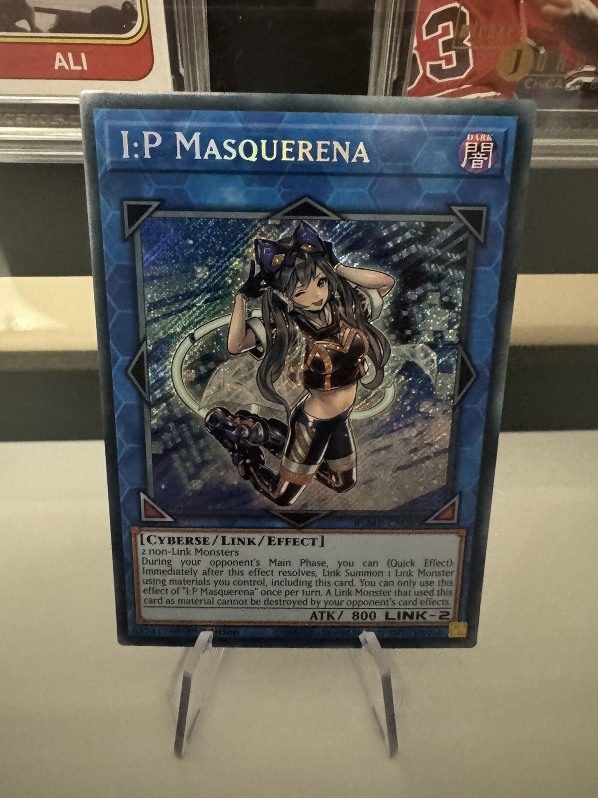 BLMR-EN085 I:P Masquerena :: Secret Rare 1st Edition Mint YuGiOh Card