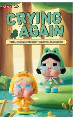 Crying Again Crybaby Crying Again Series-Vinyl Face Plush 1 set
