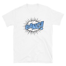 Camiseta Bang Comic Superhéroe Dibujos Animados
