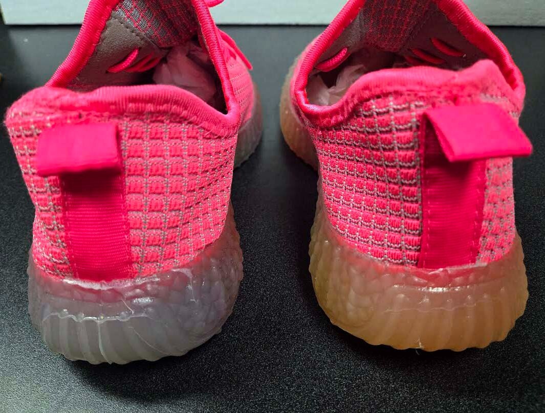 SAOLA Scarpe da ginnastica Wanted "Super" rosa sneakers suola gomma arcobaleno donna tg 8 5