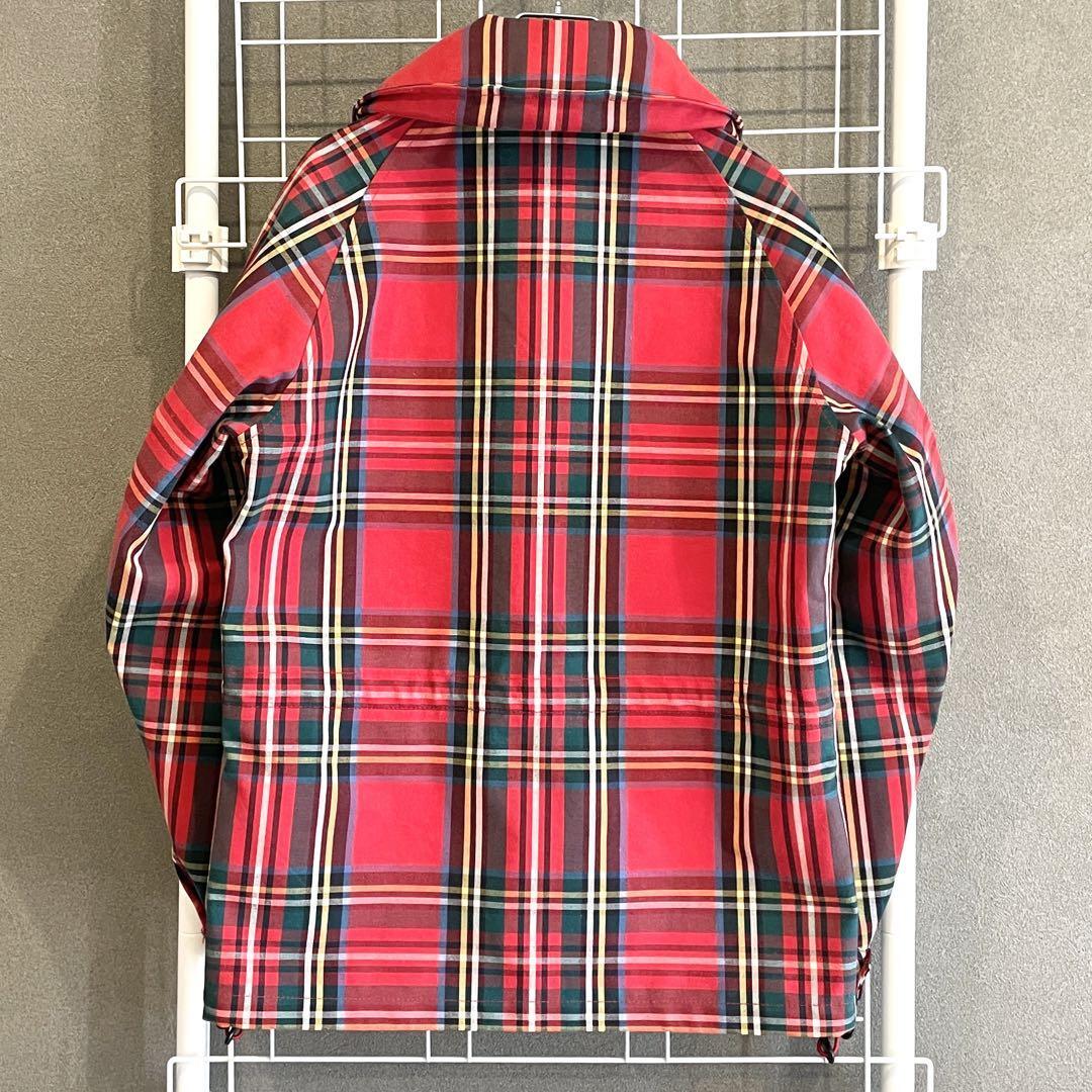 VISVIM PFD JACKET 3L GORE-TEX Red Check Cotton Size S Used