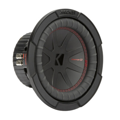 NEW Kicker  48CWR82 8'' 600 Watts 2 Ohm Component Car Subwoofer - 1 Year warranty