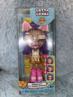 Lotta Looks -SPRINKLE KITTY- Cookie Swirl Mood Pack Plug & Play Expressions New
