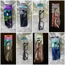 FOSTER GRANT READING GLASSES•READERS•MEN & WOMEN STYLES•+1.25•+1.50•+1.75+MORE