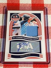 Jaxon Miller 2024 Panini USA Baseball NTDP Stars & Stripes Patch Auto #NTS-JM