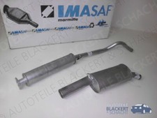 Imasaf Auspuffset ab Kat für Opel Corsa A 1.6 GSI CC 1992-1993 | MSD+ESD