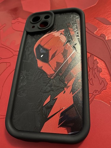 Marvel Deadpool Matte Phone Case for iPhone 13 brand new Uk stock - Picture 2 of 3