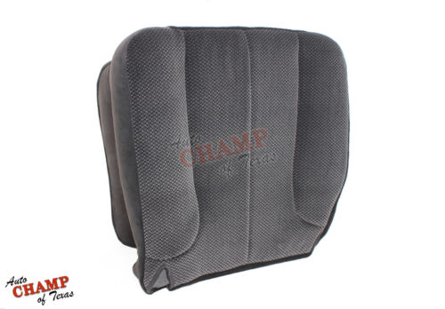 For 2004 Dodge Ram SLT Quad -Driver Bottom Replacement Cloth Seat Cover Gray - Picture 2 of 12