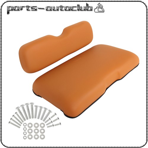 Golf Cart Front Cushion Set Fits EZGO RXV Orange Front Seat eBay