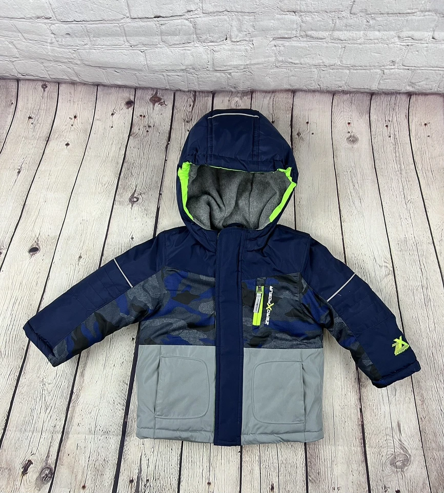 Conjunto de Abrigo y Pantalones de Nieve Zero Xposur 24M 24 Meses Traje de Nieve Abrigo y Pantalones de Nieve Foto 2 de 4