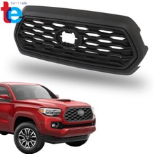 Matte Black Front Upper Grille Grill Assembly For Toyota Tacoma 2016 2017-2022 Matte Black Front Upper Grille Grill Assembly For Toyota Tacoma 2016 2017-2022