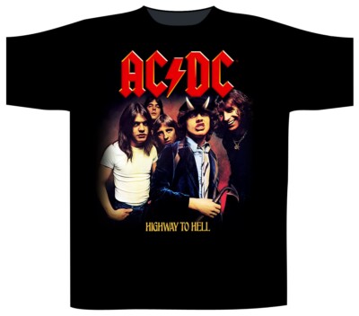 AC/DC - Highway To Hell Band T-Shirt Official Merch