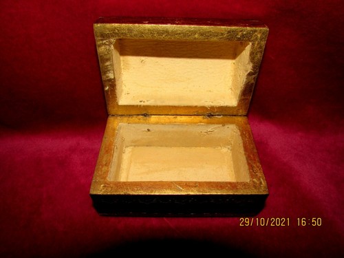 UNIQUE HANDMADE VINTAGE WOODEN BOX JEWELLERY/GIFT CASE BOX ORGANIZER BOX - Picture 3 of 12