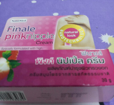 3 x FINALE PINK NIPPLE CREAM NATURAL HERBAL SOFT FRESH WITHIN 4