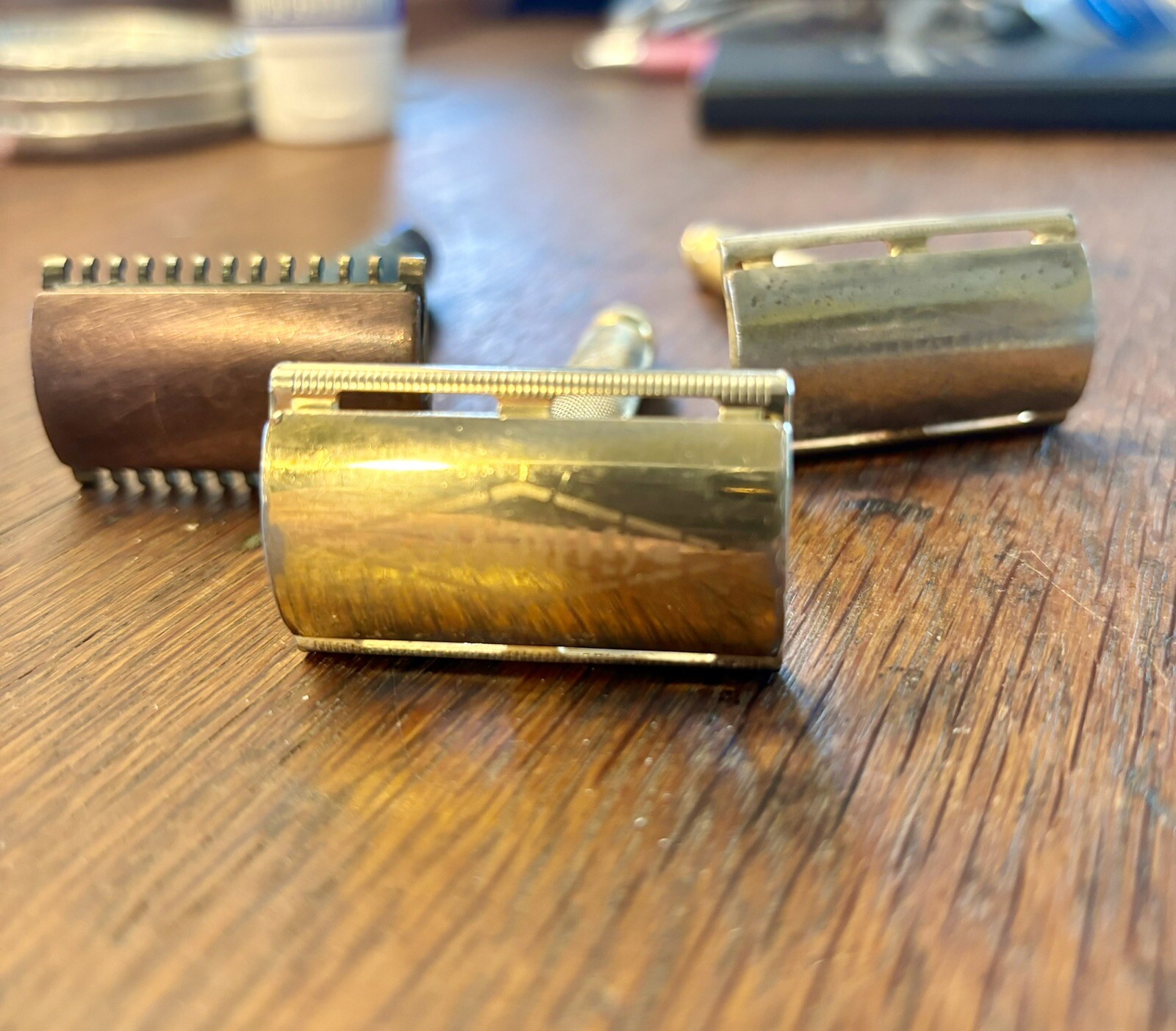 Lot of 3 Vintage Gillette Safety Razors. eBay