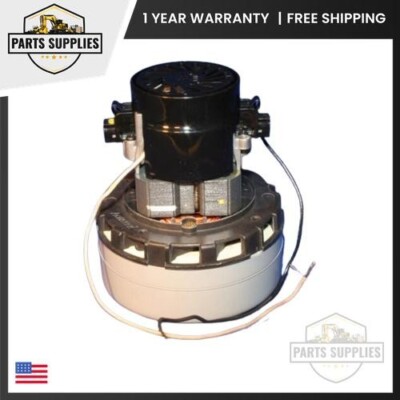 130406AM Vacuum Motor Tennant 120v 2 Stage For Typhoon 3500 3520 Wet/Dry Vac