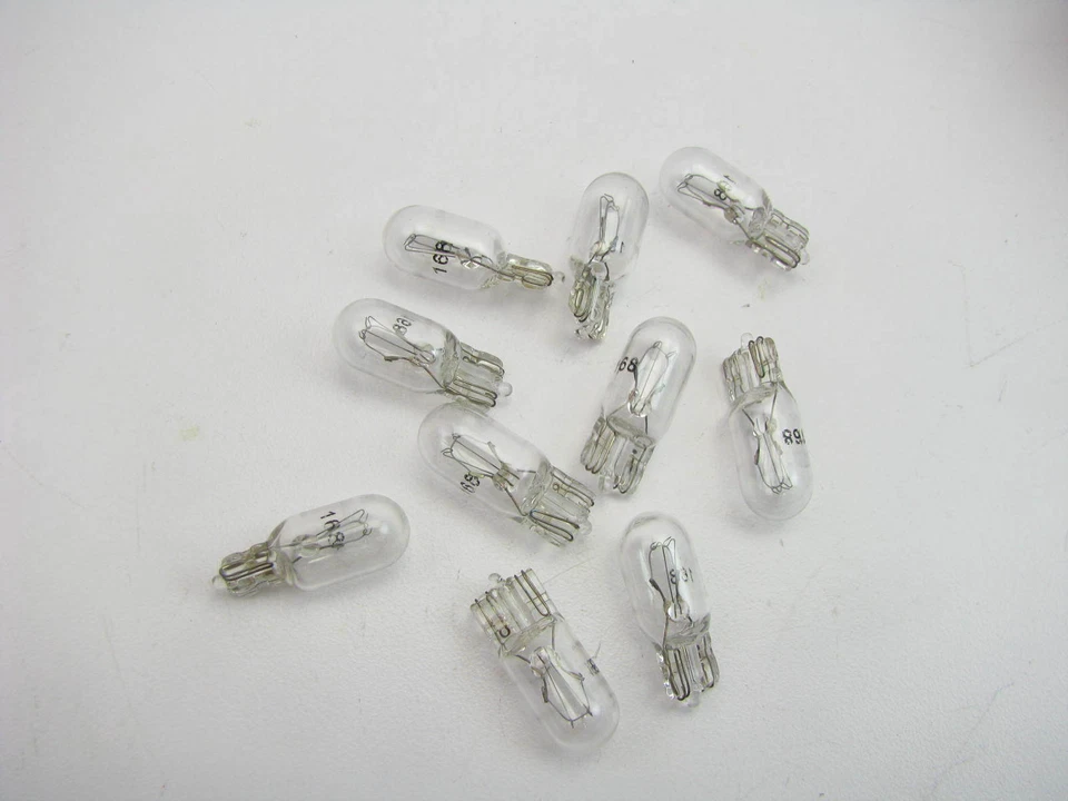 (10) Wagner 168 Miniature Light Bulb - Wedge T-3 1/4 - Image 2 of 3