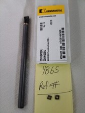 NEW 1/4" CARBIDE BORING BAR CDCD 51 W/ 10 KENNAMETAL CARBIDE CDHH INSERTS Y865