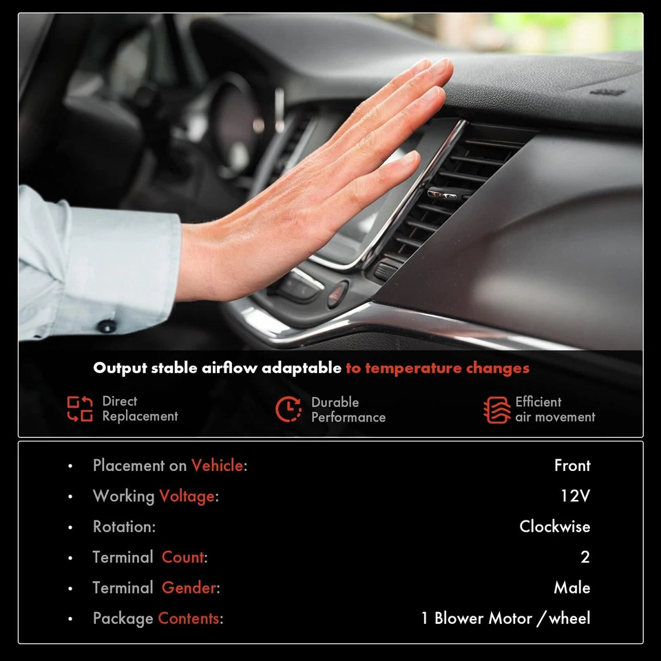 Motor soplador de climatización con rueda para Jaguar Super V8 Vanden Plas XJ8 XJR 04-09 V8 4,2 L Foto 2 de 4