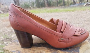 clarks loafer pumps