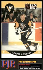 Gordie Roberts 1990-91 Pro Set #510 Pittsburgh Penguins