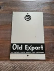 Vintage Rare Old German OLD EXPORT BEER SIGN ROG GLASS MIRROR 1940s