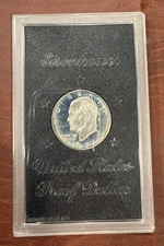 Eisenhower Dollar 1971 S United States Proof Silver Dollar  - 40% Silver