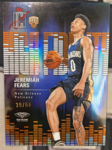 2025 Topps Signature Jeremiah Fears Orange (RAW)