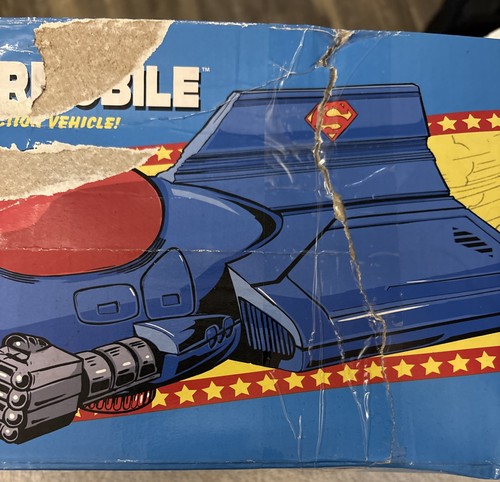 1984 Superman Supermobile Kenner DC Super Powers Vehicle New - Picture 7 of 11