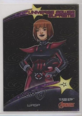 2022 Fleer Ultra Avengers Universe Power Supreme Black Die-Cut The Wasp g1m