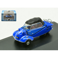 Messerschmitt KR200 Bubble Car 1955 Royal Blue 1:76 Oxford Auto Stradali -D- Neu