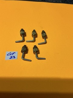 VINTAGE 5 PIECE DYNAMIC BEARING PRESS FOR SLOT CARS / NEW OLD STOCK LOOSE / #23!