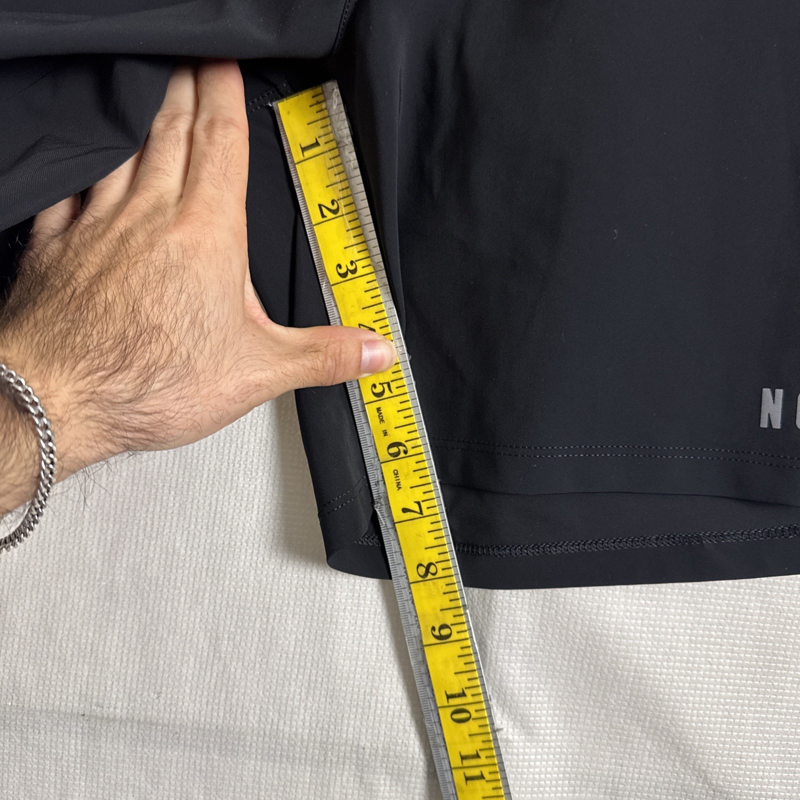 Nobull Men's Large Solid Black Linerless Drawstri… - image 12