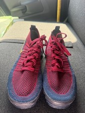 Nike Air VaporMax Flyknit 2 'Olympic' Team Red/Obsidian Sneakers 942842-604 