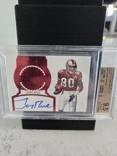 2017 Panini Flawless - Retired Numbers Jerry Rice #RN-JR Ruby 4/5 Auto 49ers