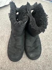 UGG Bailey Bow Sheepskin Boots with Bow Detail