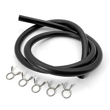 Gas Oil Fuel Hose 5mm x 8mm Black Universal Petrol Pipe Motorcycle Dirt Bike ATV