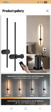 Battery Operated Wall Lights , USB-C Rechargeable Wall Light with Control, 60CM.