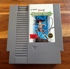 Castlevania II Simon’s Quest Nintendo NES Konami Authentic + Dust Sleeve