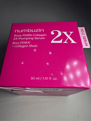 numbuzin - No.2 Rose PDRN Collagen 2X Plumping Serum 30ml