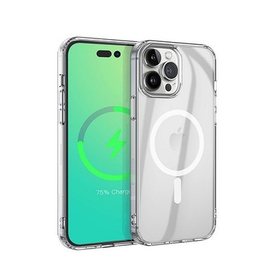 eSTUFF W126799214 ES67140008 BERLIN iPhone 14 Pro Max  Clear Magnetic Cover. ~E~